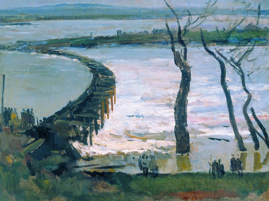 Сергей Герасимов. Картина «Плотина», 1929.jpg