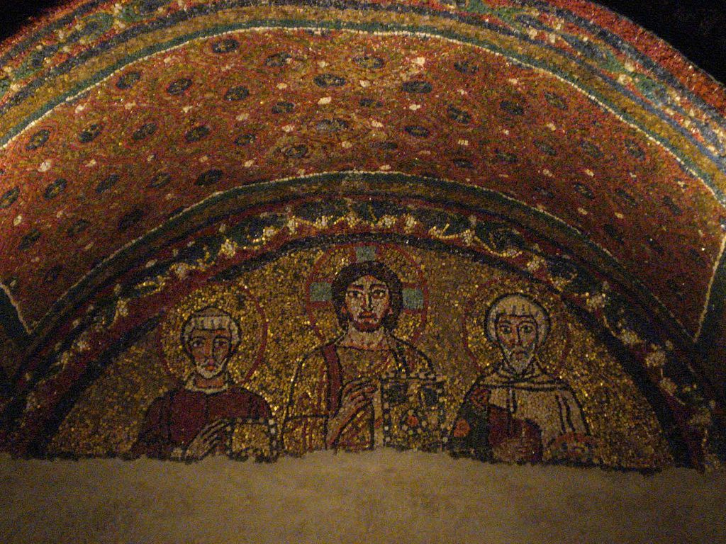 рим1024px-Santa_Prassede-Christ_and_may_be_Valentin_and_Zeno.jpg