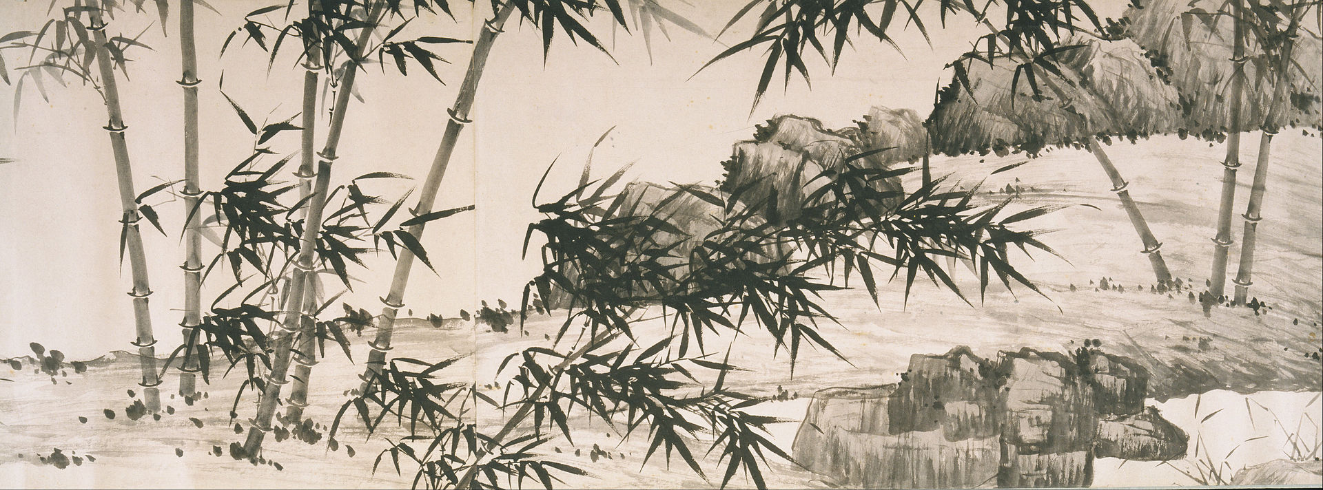 ся чанXia_Chang,_Chinese_-_Bamboo_under_Spring_Rain_-_.jpg