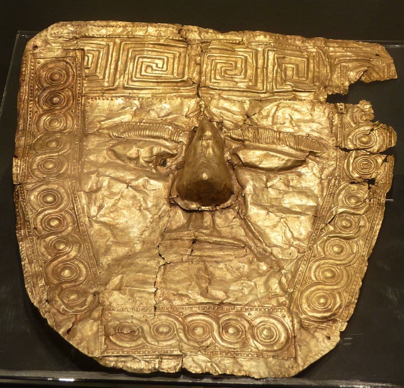 фракия Trebenishta_mask_Grave_1.JPG