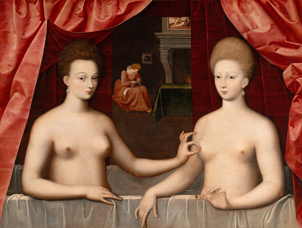 фр Fontainebleau_School_Gabrielle_d'Estrées_and_one_of_her_sisters.jpg