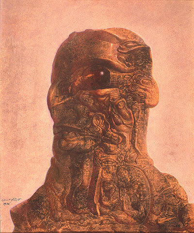 эрнст фукс австрcherub-with-the-hematite-eye-1972.jpg