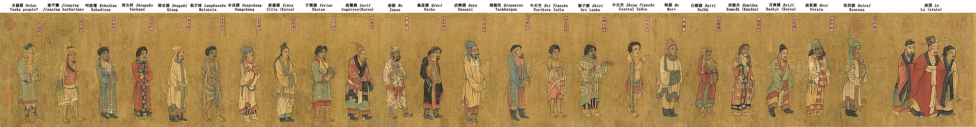 ян либен 王会图_唐阎立本_(annotations).jpg