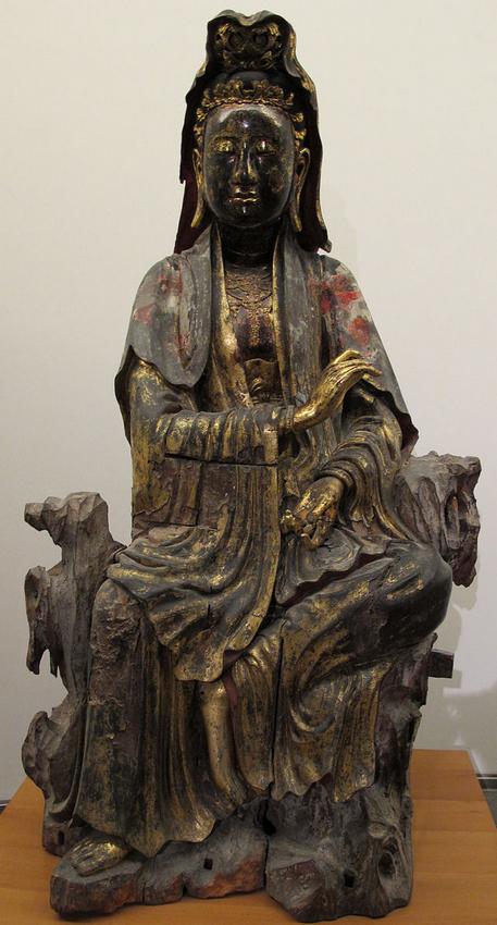 17-18Vietnam,_bodhisattva_avalokitesvara_seduto_su_una_roccia,_xvii-xviii_sec.JPG