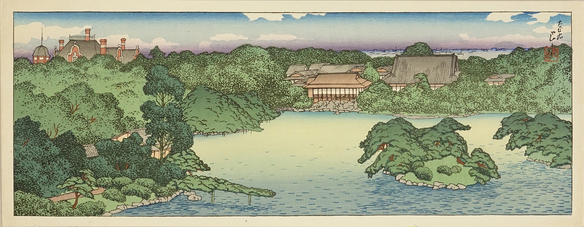1920px-Mitsubishi_Fukagawa_bettei_no_zu,_Daisensui_no_zenkei_by_Kawase_Hasui.jpg
