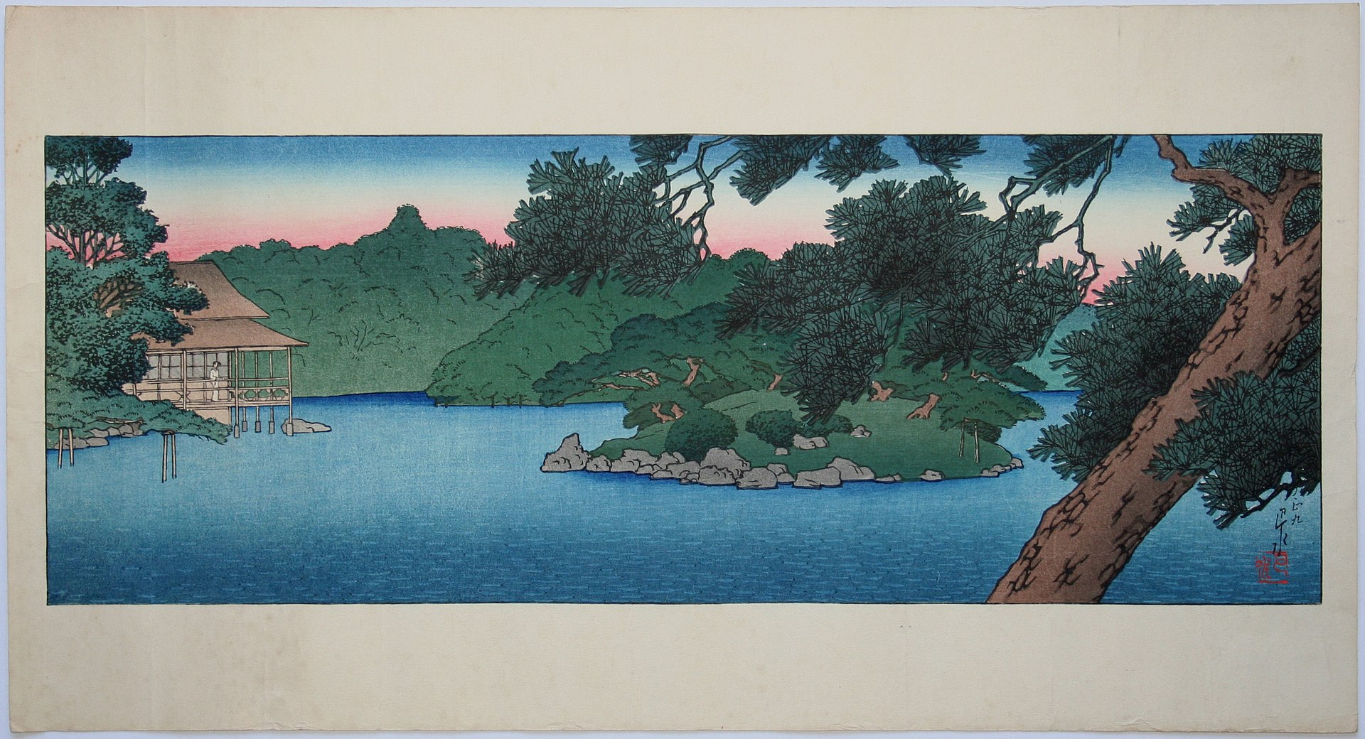 1920px-Mitsubishi_Fukagawa_bettei_no_zu,_Matsu_no_chihan_no_Ryōtei_by_Kawase_Hasui.jpg