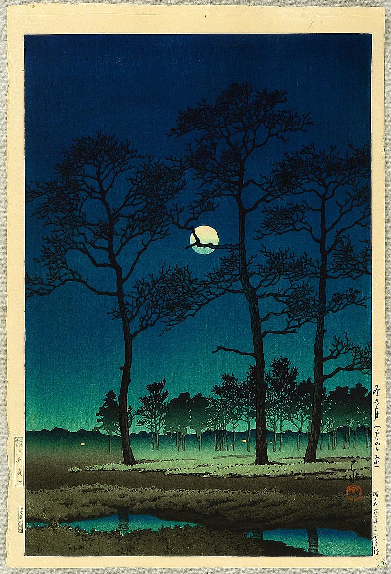 800px-Tōkyō_jūnidai,_Toyama-no-hara_by_Kawase_Hasui.jpg