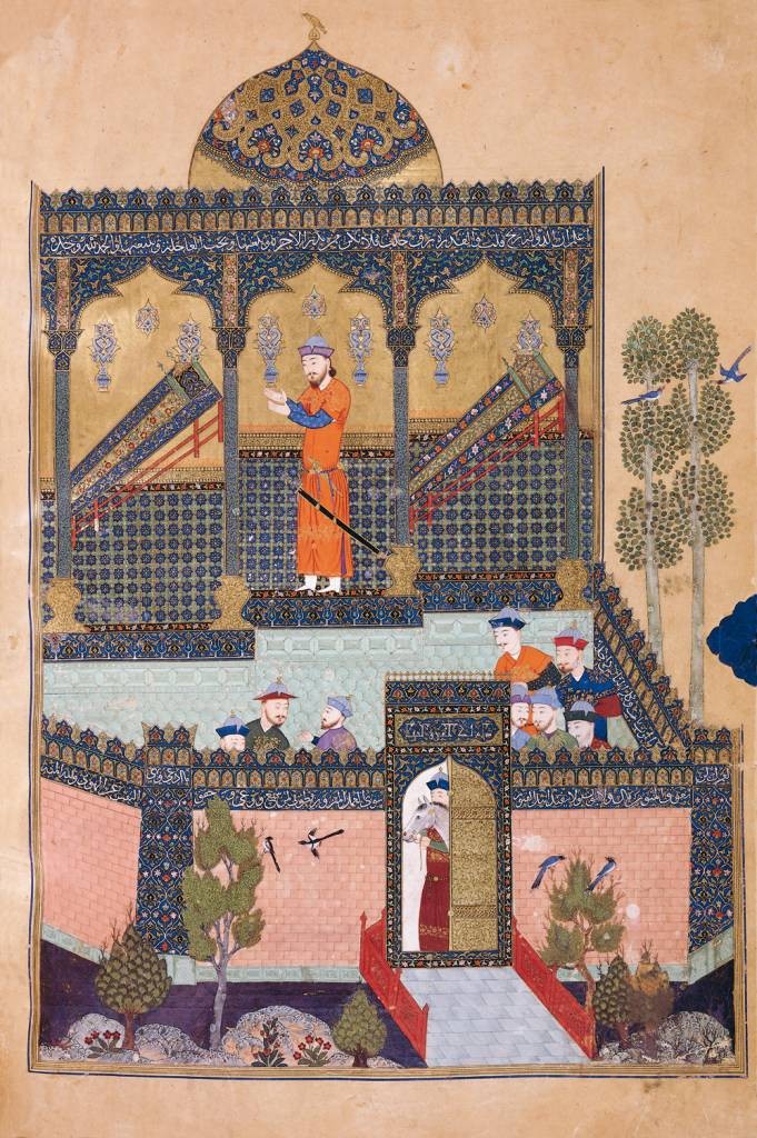 Baysonghori_Shahnameh_3_Faramarz_son_of_Rostam_mourns_the_death.jpg