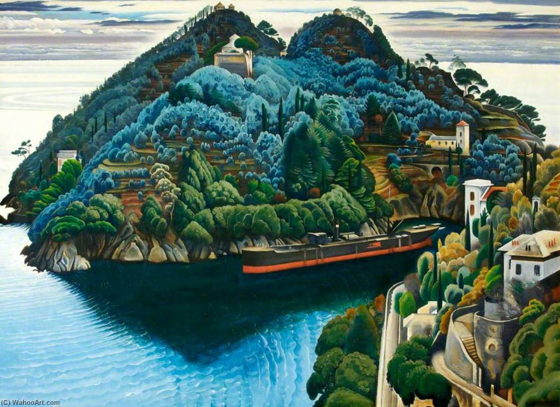 Eric-Henri-Kennington-Portofinoп.jpg