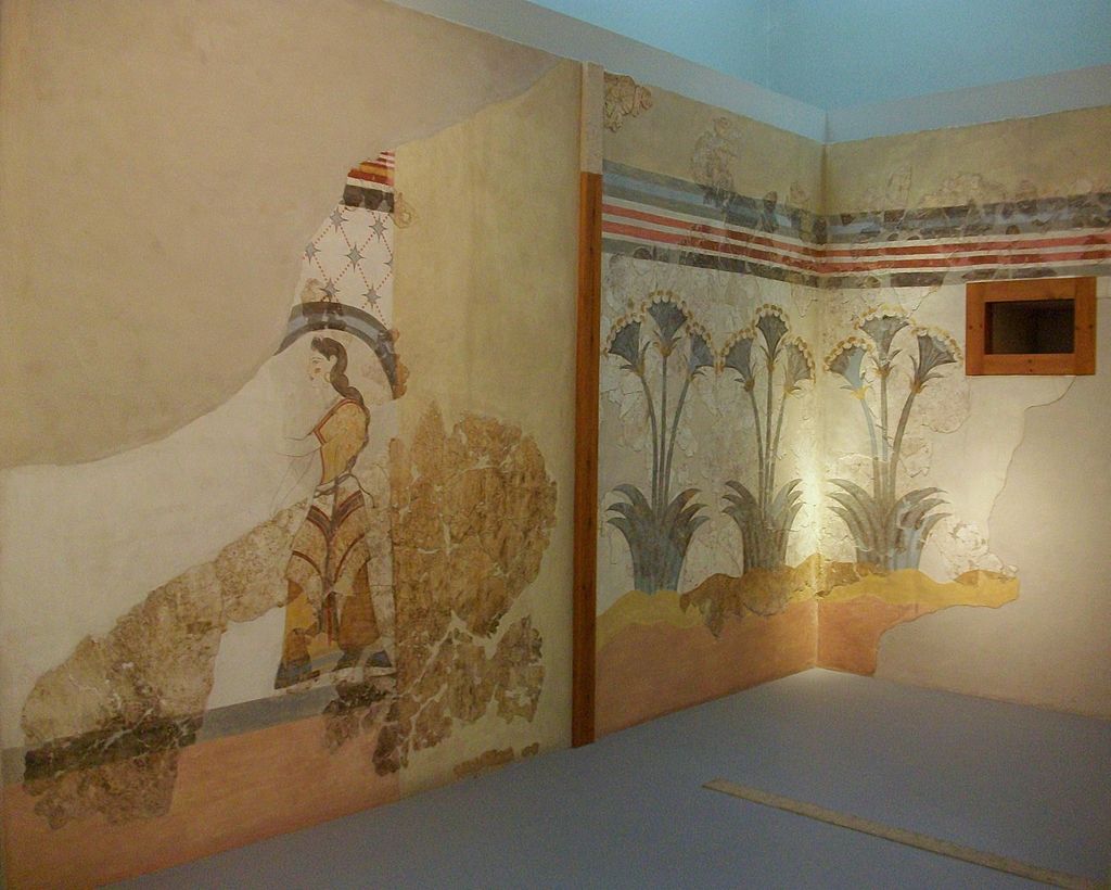 Frescos_de_la_\'Casa_de_les_Dames\'_d\'Akrotiri,_Museu_de_la_Prehistòria_de_Thira,_Santorí.JPG