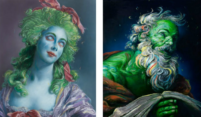 Glenn-Brown-Life-On-the-Moon-2016-Left-In-My-Time-of-Dying-2014-Right.jpg