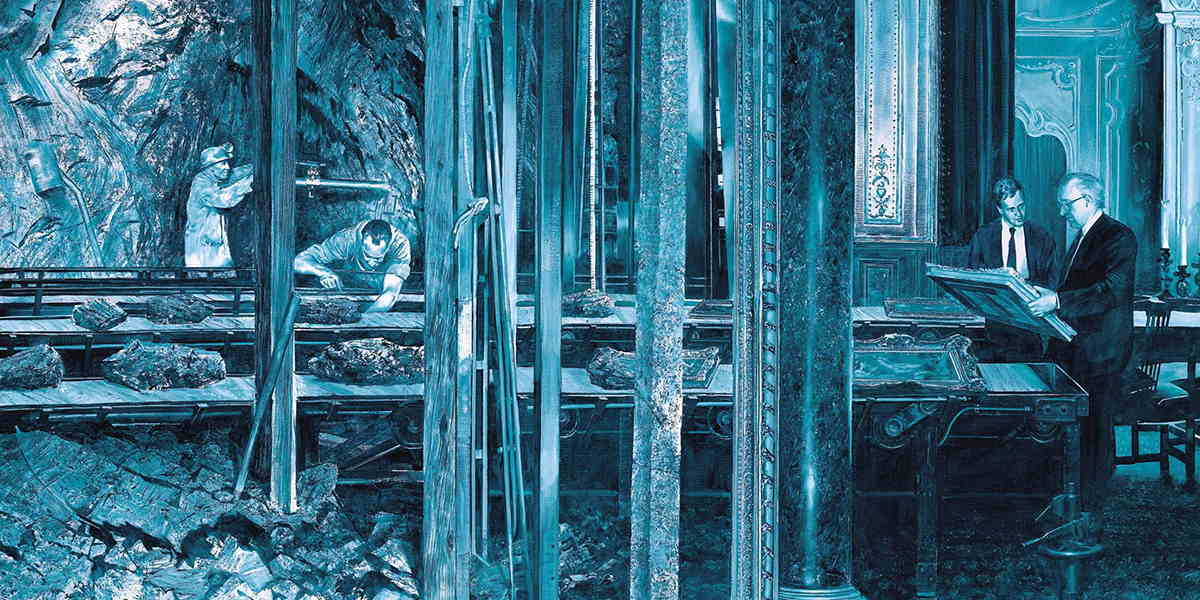 Mark-Tansey-The-Raw-and-the-Framed-1995.jpg