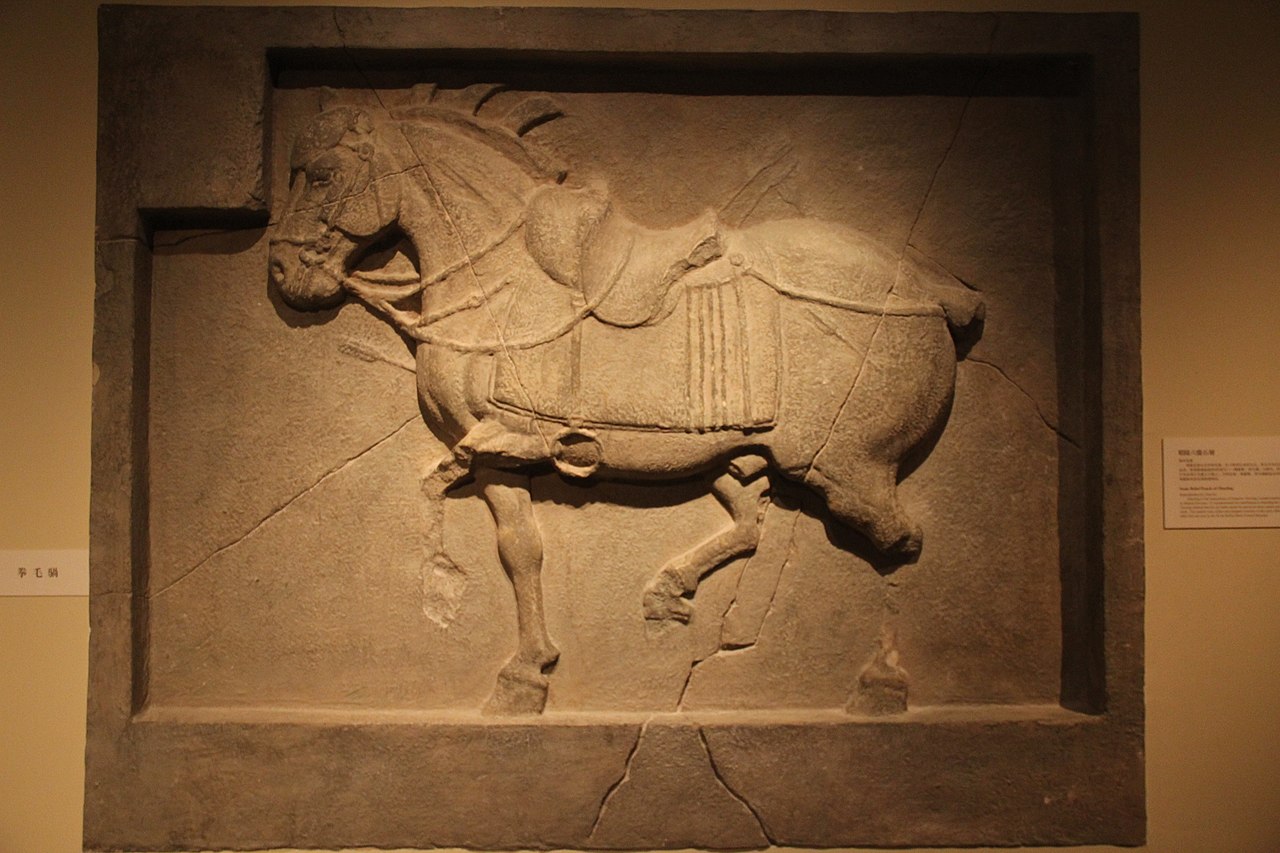 Stone_Relief_Panel_of_Zhaoling-_Battle_Steed_of_Tang_Emperor_Taizong_4.jpg