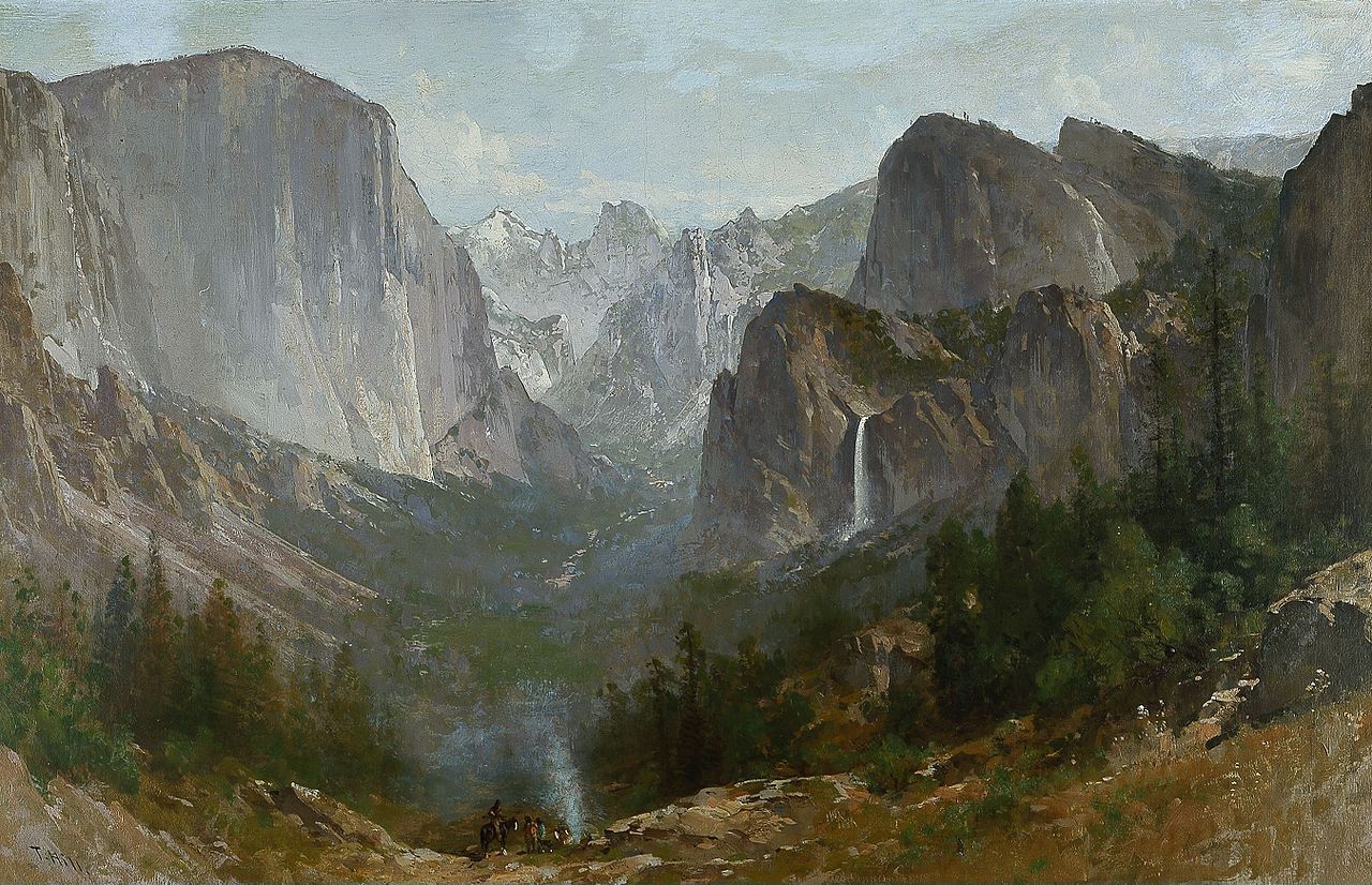 Thomas_Hill_-_Indians_at_Campfire,_Yosemite_Valley_(c.1885).jpg
