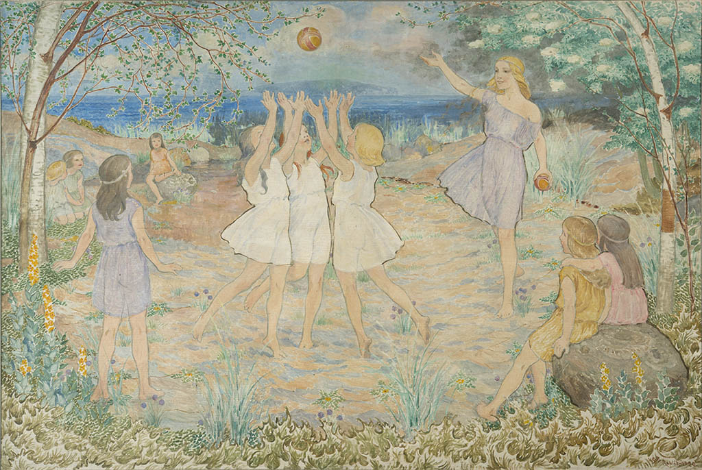Venny_Soldan-Brofeldt_-_Children_Playing_with_a_Ball;_Playing_Children.jpg