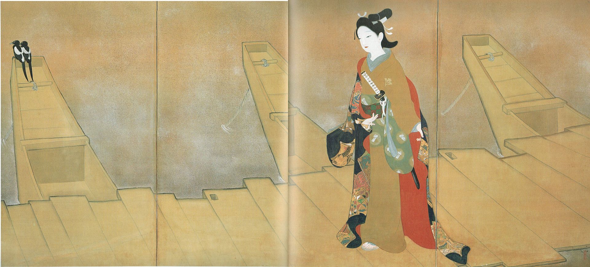 'Walking_on_a_Bridge'_by_Matsumoto_Ichiyo,_pair_of_two-.jpg