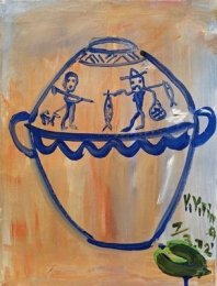 Дин Яньюнvase-with-lemons-1972.jpg